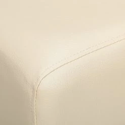 Ars Natura Tabouret de bar Delia - Acacia massif / Imitation cuir - Crème -Commodes enfant Soldes 1000008796 200618 10234700003 DETAILS P000000001000008796