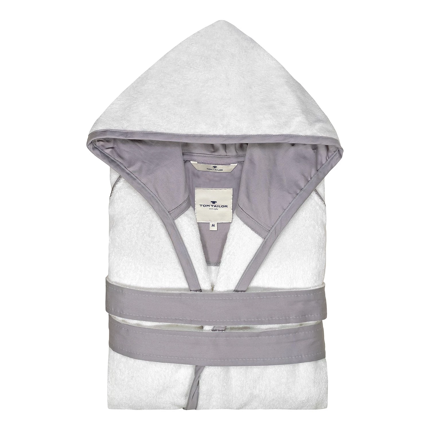 Tom Tailor Peignoir - Blanc 2 Tom Tailor Peignoir - Blanc – Image 2