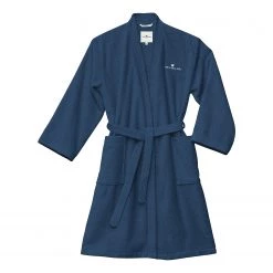 Tom Tailor Peignoir Kimono - Bleu foncé