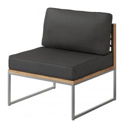 Studio Copenhagen Fauteuil lounge Teakline Exklusiv - Tissu / Teck massif