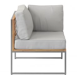 Studio Copenhagen Fauteuil d'angle lounge Teakline Exklusi - Tissu / Teck massif -Commodes enfant Soldes 1000117396 190806 16442300016 DETAILS P000000001000117396