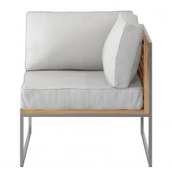 Studio Copenhagen Fauteuil d'angle lounge Teakline Exklusi - Tissu / Teck massif -Commodes enfant Soldes 1000117396 190806 16442300017 DETAILS P000000001000117396