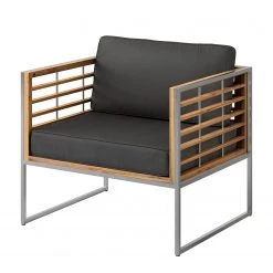 Studio Copenhagen Fauteuil de jardin Teakline Exklusiv - Tissu / Teck massif