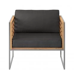 Studio Copenhagen Fauteuil de jardin Teakline Exklusiv - Tissu / Teck massif -Commodes enfant Soldes 1000117397 190806 16442300020 DETAILS P000000001000117397