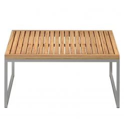 Studio Copenhagen Tabouret lounge Teakline Exklusiv - Tissu / Teck massif -Commodes enfant Soldes 1000117400 190806 16442300033 DETAILS P000000001000117400