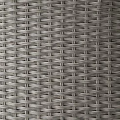 Salon de jardin modulable Soller - Tissu / Polyrotin - Gris clair / Gris -Commodes enfant Soldes 1000118226 080 GALLERYIMAGES P000000001000118226