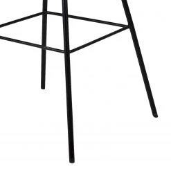 Tenzo Chaises de bar Tori (lot de 2) - Imitation cuir / Métal - Noir - Blanc -Commodes enfant Soldes 1000144372 181116 14400686 GALLERYIMAGES P000000001000144372