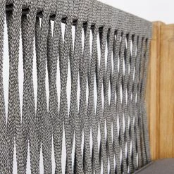 Best Freizeitmöbel Canapé de jardin Madagaskar - Eucalyptus massif / Tissu - Gris / Marron - Accoudoir monté à droite (vu de face) -Commodes enfant Soldes 1000155320 190212 16453200776 GALLERYIMAGES P000000001000155320