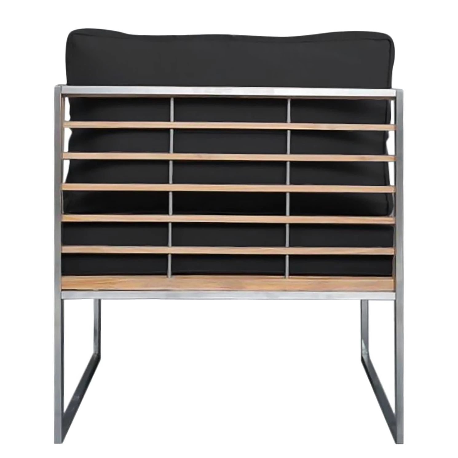 Studio Copenhagen Salon Teakline Exkl. II (5 éléments) - Tissu / Teck massif - Anthracite 3 Studio Copenhagen Salon Teakline Exkl. II (5 éléments) - Tissu / Teck massif - Anthracite – Image 3