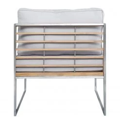 Studio Copenhagen Salon Teakline Exkl. XI (5 éléments) - Teck massif / Tissu - Beige / Marron -Commodes enfant Soldes 1000164587 190321 08351400094 GALLERYIMAGES P000000001000164587