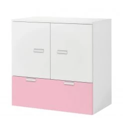 Now! by hülsta Commode hülsta now minimo II - Blanc / Rose -Commodes enfant Soldes 1000164751 190312 16141400178 GALLERYIMAGES P000000001000164751