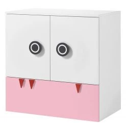 Now! by hülsta Commode hülsta now minimo II - Blanc / Rose