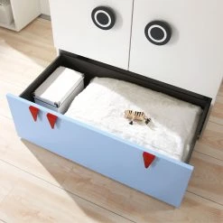 Now! by hülsta Commode hülsta now minimo II - Blanc / Bleu clair 11 Now! by hülsta Commode hülsta now minimo II - Blanc / Bleu clair -Commodes enfant Soldes 1000164753 190312 16141500190 MOOD GALLERYIMAGES P000000001000164753 mood