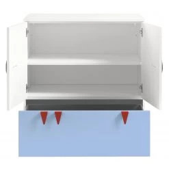 Now! by hülsta Commode hülsta now minimo II - Blanc / Bleu clair 13 Now! by hülsta Commode hülsta now minimo II - Blanc / Bleu clair -Commodes enfant Soldes 1000164753 190312 16141500192 GALLERYIMAGES P000000001000164753