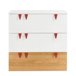 Now! by hülsta Commode hülsta now minimo IV - Blanc / Marron clair -Commodes enfant Soldes 1000164760 190312 16141800219 GALLERYIMAGES P000000001000164760