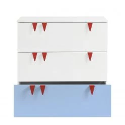 Now! by hülsta Commode hülsta now minimo IV - Blanc / Bleu clair -Commodes enfant Soldes 1000164765 190312 16142100244 GALLERYIMAGES P000000001000164765