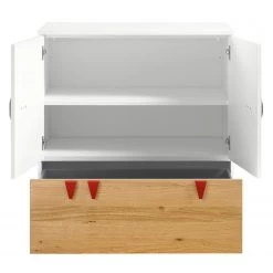 Now! by hülsta Commode hülsta now minimo II - Blanc / Marron clair -Commodes enfant Soldes 1000164768 190312 16142300258 GALLERYIMAGES P000000001000164768