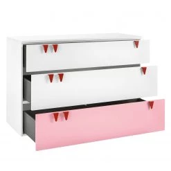 Now! by hülsta Commode hülsta now minimo V - Blanc / Rose -Commodes enfant Soldes 1000164773 190312 16142500281 GALLERYIMAGES P000000001000164773