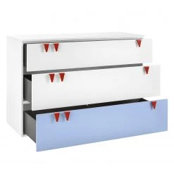 Now! by hülsta Commode hülsta now minimo V - Blanc / Bleu clair -Commodes enfant Soldes 1000164774 190312 16142600286 GALLERYIMAGES P000000001000164774