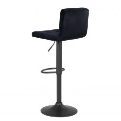 Loftscape Chaises de bar Irma (lot de 2) - Velours / Acier - Noir -Commodes enfant Soldes 1000171102 210107 17555700004 DETAILS P000000001000171102