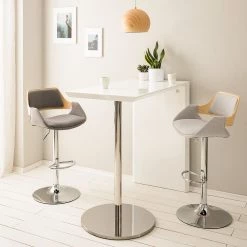 Fredriks Chaise de bar Bedsted - Tissu / Métal - Anthracite - Anthracite -Commodes enfant Soldes 1000176729 200305 12310700008 MOOD DETAILS P000000001000176729 mood