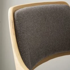 Fredriks Chaise de bar Bedsted - Tissu / Métal - Anthracite - Anthracite -Commodes enfant Soldes 1000176729 200305 12310700011 DETAILS P000000001000176729