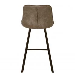 Ars manufacti Chaises de bar Epra (lot de 2) - microfibre / Métal - Limon vintage -Commodes enfant Soldes 1000176730 200612 15314400005 DETAILS P000000001000176730