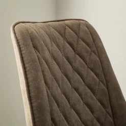 Ars manufacti Chaises de bar Epra (lot de 2) - microfibre / Métal - Limon vintage -Commodes enfant Soldes 1000176730 200612 15315000010 DETAILS P000000001000176730