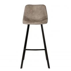 Ars manufacti Chaises de bar Luhi (lot de 2) - Microfibre / Acier - Limon vintage -Commodes enfant Soldes 1000176732 190614 12072700184 GALLERYIMAGES P000000001000176732