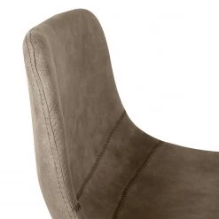 Ars manufacti Chaises de bar Luhi (lot de 2) - Microfibre / Acier - Limon vintage -Commodes enfant Soldes 1000176732 190614 12072700186 GALLERYIMAGES P000000001000176732