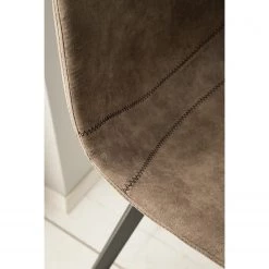 Ars manufacti Chaises de bar Luhi (lot de 2) - Microfibre / Acier - Limon vintage -Commodes enfant Soldes 1000176732 200310 11100600005 DETAILS P000000001000176732