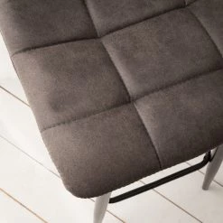 Ars manufacti Chaises de bar Donnell (lot de 2) - Microfibre/ Acier - Noir mat - Anthracite 20 Ars manufacti Chaises de bar Donnell (lot de 2) - Microfibre/ Acier - Noir mat - Anthracite -Commodes enfant Soldes 1000178088 200310 11100700009 DETAILS P000000001000178088