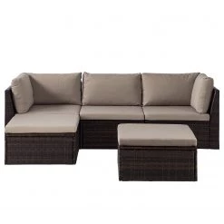 Jardi Salon Paradise Lounge I (5 éléments) - Polyrotin / Nylon - Marron / Beige -Commodes enfant Soldes 1000179704 190906 06043500003 DETAILS P000000001000179704