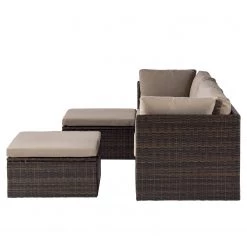 Jardi Salon Paradise Lounge I (5 éléments) - Polyrotin / Nylon - Marron / Beige -Commodes enfant Soldes 1000179704 190906 06043500004 DETAILS P000000001000179704