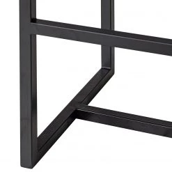 Ars manufacti Tabouret de bar Woodson - Cuir véritable / Métal -Marron cognac / Noir -Commodes enfant Soldes 1000183945 200206 07294400005 DETAILS P000000001000183945