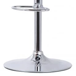 Loftscape Chaises de bar Jenkins (lot de 2) - Tissu / Métal - Chêne - Gris - Chrome brillant -Commodes enfant Soldes 1000189813 191119 12531100198 DETAILS P000000001000189813