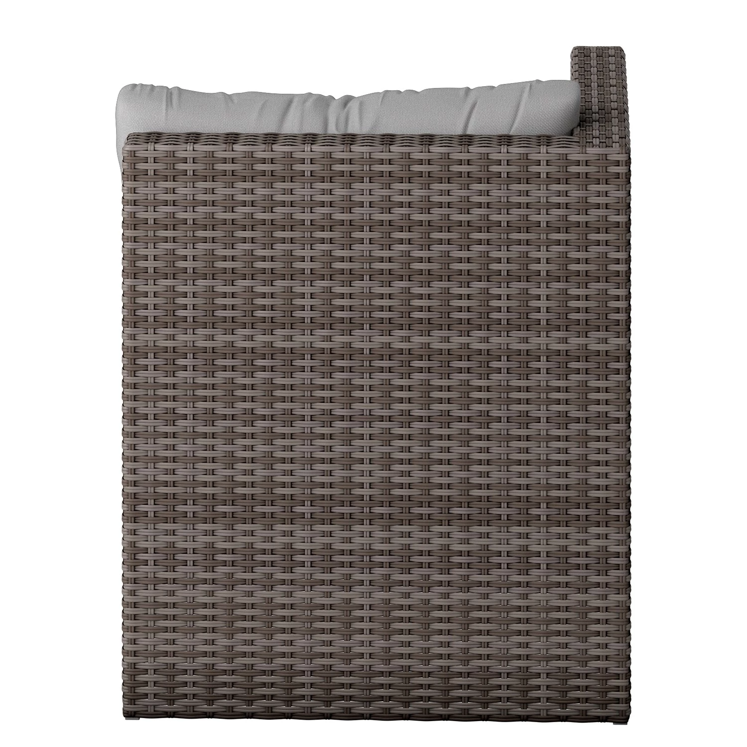 Jardi Ensemble lounge Roizy (6 éléments) - Polyrotin / Tissu - Gris / Acacia 8 Jardi Ensemble lounge Roizy (6 éléments) - Polyrotin / Tissu - Gris / Acacia – Image 8