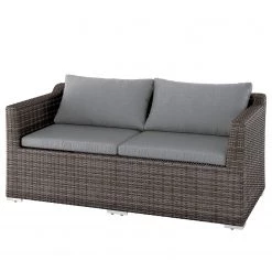 Jardi Ensemble lounge Lenax (4 éléments) - Polyrotin / Tissu - Gris / Beige -Commodes enfant Soldes 1000197021 200505 12221700004 DETAILS P000000001000197021