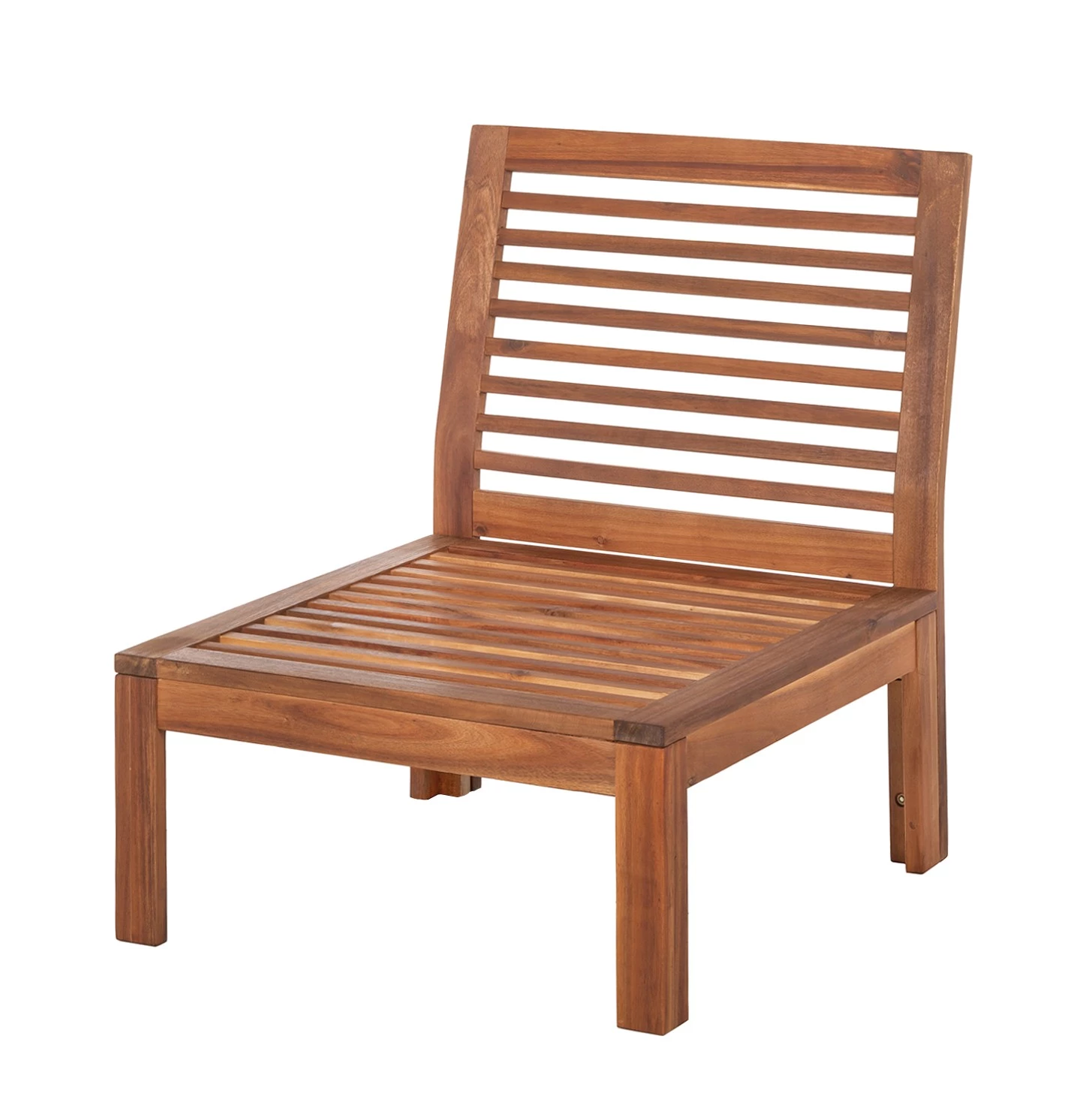 Jardi Salon de détente Lexi I (3 éléments) - Tissu / Acacia massif - Blanc cassé / Marron 2 Jardi Salon de détente Lexi I (3 éléments) - Tissu / Acacia massif - Blanc cassé / Marron – Image 2