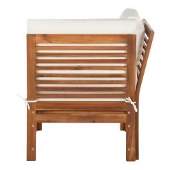 Jardi Salon de détente Lexi II (3 éléments) - Tissu / Acacia massif - Blanc cassé / Marron -Commodes enfant Soldes 1000207491 200402 13040800002 DETAILS P000000001000207491