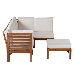 Jardi Salon de détente Lexi I (5 éléments) - Tissu / Acacia massif - Blanc cassé / Marron 12 Jardi Salon de détente Lexi I (5 éléments) - Tissu / Acacia massif - Blanc cassé / Marron -Commodes enfant Soldes 1000207492 200325 12101700034 DETAILS P000000001000207492