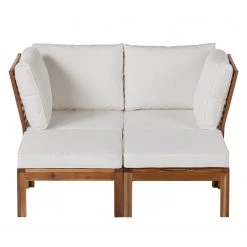 Jardi Salon de détente Lexi II (4 éléments) - Tissu / Acacia massif - Blanc cassé / Marron 9 Jardi Salon de détente Lexi II (4 éléments) - Tissu / Acacia massif - Blanc cassé / Marron -Commodes enfant Soldes 1000207495 200325 12104300052 DETAILS P000000001000207495