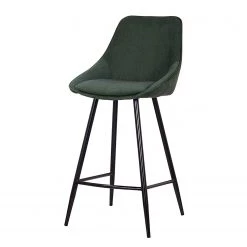 Jack & Alice Chaise de Bar Beebe - Vert foncé