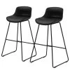 Mørteens Chaises de bar Skelde (lot de 2) - Noir
