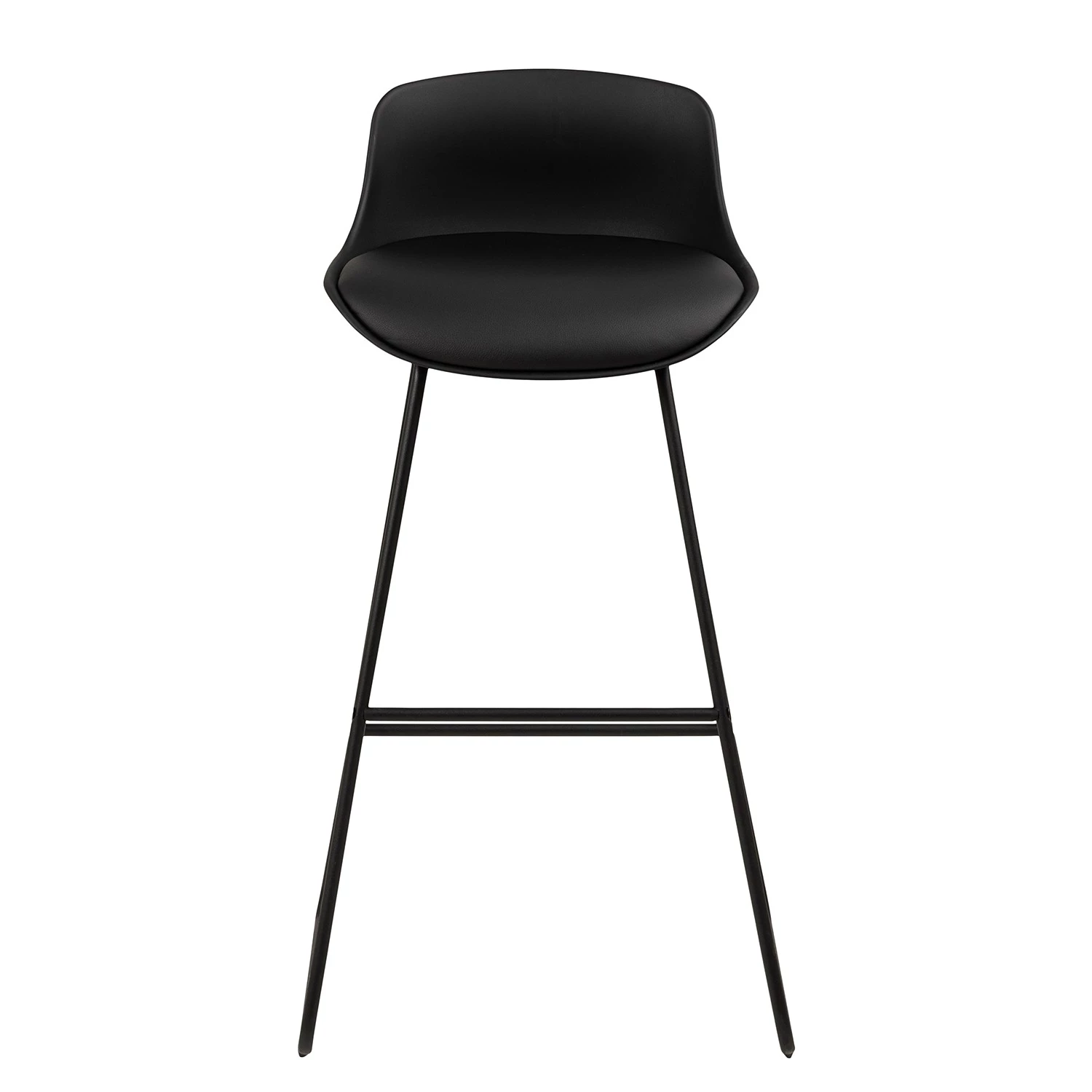 Mørteens Chaises de bar Skelde (lot de 2) - Noir 6 Mørteens Chaises de bar Skelde (lot de 2) - Noir – Image 6