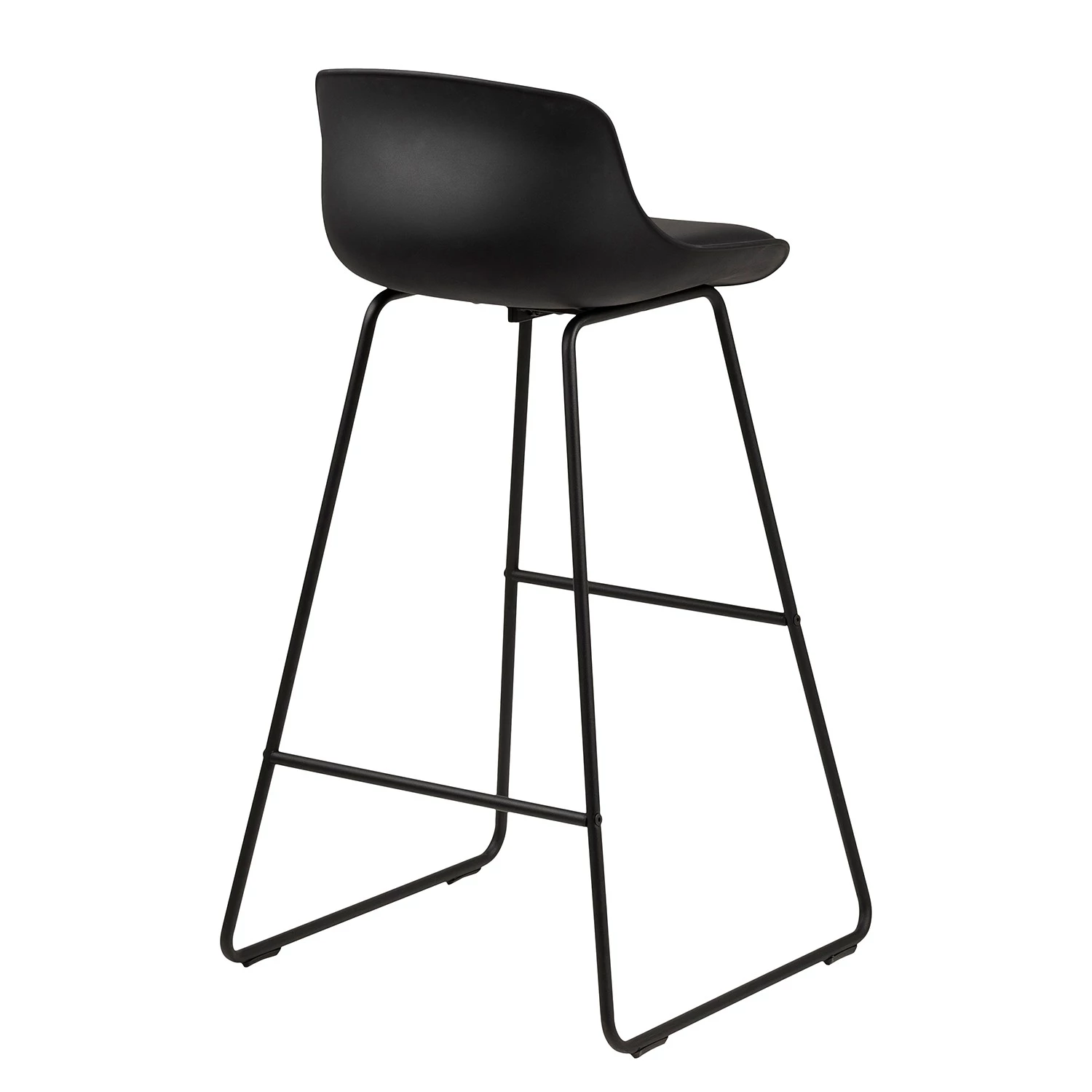 Mørteens Chaises de bar Skelde (lot de 2) - Noir 7 Mørteens Chaises de bar Skelde (lot de 2) - Noir – Image 7