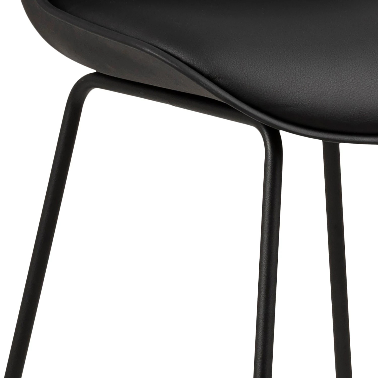 Mørteens Chaises de bar Skelde (lot de 2) - Noir 9 Mørteens Chaises de bar Skelde (lot de 2) - Noir – Image 9