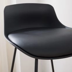 Mørteens Chaises de bar Skelde (lot de 2) - Noir 33 Mørteens Chaises de bar Skelde (lot de 2) - Noir -Commodes enfant Soldes 1000214337 210223 11365600022 DETAILS P000000001000214337