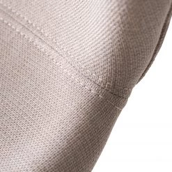 Mørteens Chaises de bar Livaras (lot de 2) - Hévéa massif - Hévéa - Tissu Radis: Crème -Commodes enfant Soldes 1000215110 210115 12245700007 DETAILS P000000001000215110