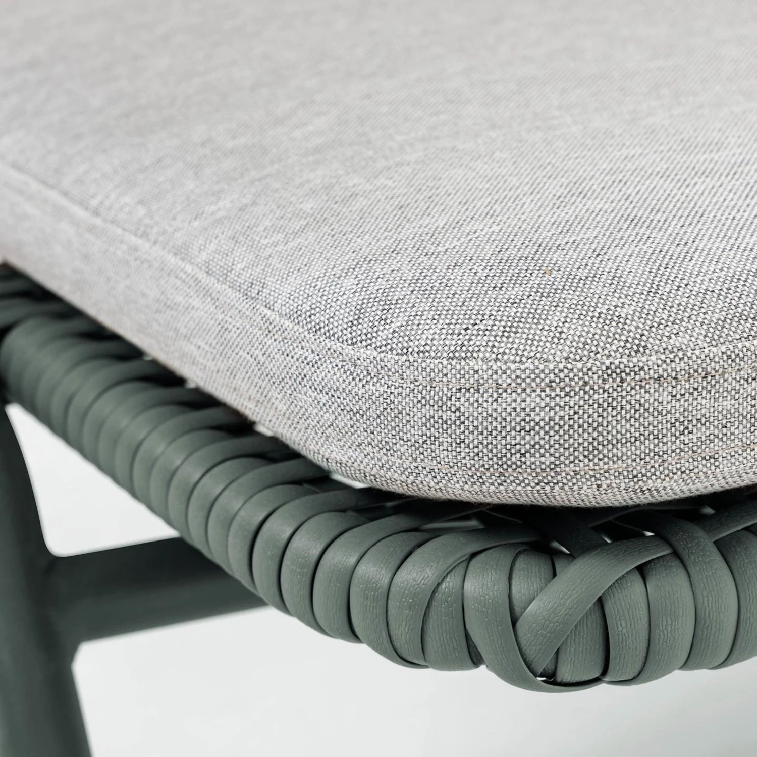 Julià Grup Banc de jardin Wivina - Acier / Polyester - Vert / Gris 8 Julià Grup Banc de jardin Wivina - Acier / Polyester - Vert / Gris – Image 8